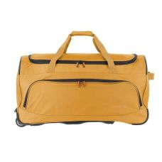 Дорожная сумка Travelite Basics Fresh Yellow на 2 колесах, желтая