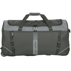 Дорожня сумка Travelite Basics Active Anthracite на 2 колесах, сіра
