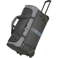 Дорожня сумка Travelite Basics Active Anthracite на 2 колесах, сіра