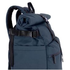 Рюкзак Travelite Basics Navy Rollup для ноутбука 15.6", синий