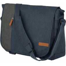 Сумка для ноутбука 15" Travelite Basics Messenger Navy, синяя