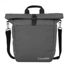 Велосумка Travelite Basics Anthracite Rollup, серая