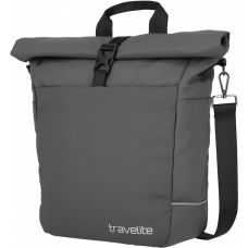 Велосумка Travelite Basics Anthracite Rollup, серая