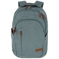 Рюкзак Travelite Basics Allround Melange Khaki для ноутбука 15.6", хаки