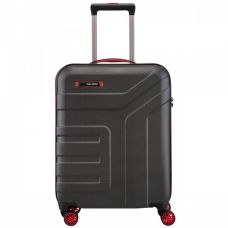 Чемодан Travelite Vector Black S на 4 колесах, черный