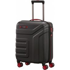 Чемодан Travelite Vector Black S на 4 колесах, черный