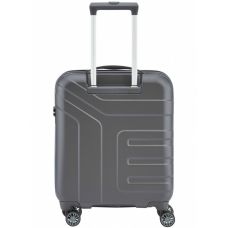 Чемодан Travelite Vector Anthracite S на 4 колесах, серый