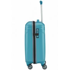 Валіза Travelite Vector Turquouise S на 4 колесах, блакитна
