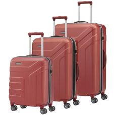 Валіза Travelite Vector Coral S на 4 колесах, коралова