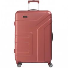Чемодан Travelite Vector Coral M+ на 4 колесах, коралловый