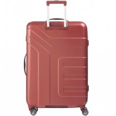 Чемодан Travelite Vector Coral M+ на 4 колесах, коралловый