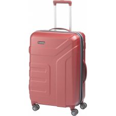 Валіза Travelite Vector Coral M+ на 4 колесах, коралова