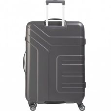 Чемодан Travelite Vector Anthracite L на 4 колесах, серый