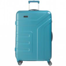 Чемодан Travelite Vector Turquoise L на 4 колесах, голубой