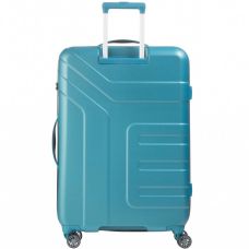 Чемодан Travelite Vector Turquoise L на 4 колесах, голубой