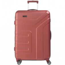 Чемодан Travelite Vector Coral L на 4 колесах, коралловый