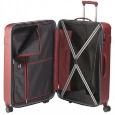 Чемодан Travelite Vector Coral L на 4 колесах, коралловый