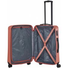Чемодан Travelite Bali Coral M на 4 колесах, коралловый