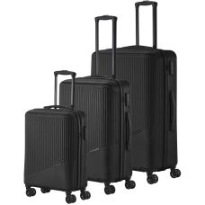Валіза Travelite Bali Black L на 4 колесах, чорна