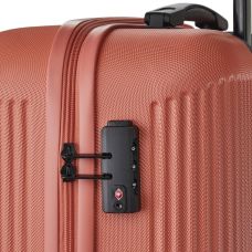 Чемодан Travelite Bali Coral L на 4 колесах, коралловый