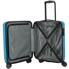 Чемодан Travelite Cruise Turquoise S на 4 колесах, голубой