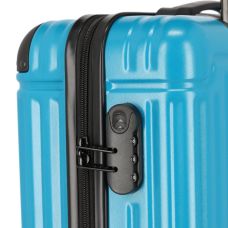 Чемодан Travelite Cruise Turquoise S на 4 колесах, голубой