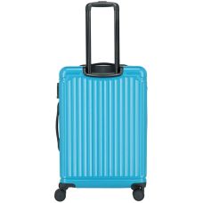 Чемодан Travelite Cruise Turquoise М на 4 колесах, голубой