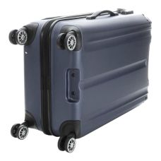 Чемодан Travelite City Navy M с карманом д/ноутбука 17.3" на 4 колесах, синий