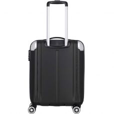 Валіза Travelite City Black S на 4 колесах, чорна