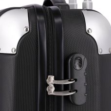 Валіза Travelite City Black S на 4 колесах, чорна