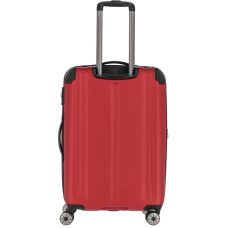 Чемодан Travelite City Red M exp на 4 колесах, красный