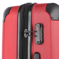 Валіза Travelite City Red L exр на 4 колесах, червона