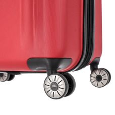 Валіза Travelite City Red L exр на 4 колесах, червона
