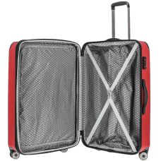 Валіза Travelite City Red L exр на 4 колесах, червона