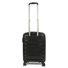 Чемодан Travelite Paklite Mailand Deluxe Black S на 4 колесах, черный