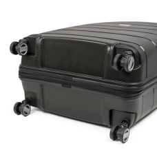 Валіза Travelite Paklite Mailand Deluxe Black L на 4 колесах, чорна
