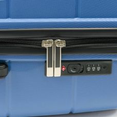 Валіза Travelite Paklite Mailand Deluxe Bright Blue L на 4 колесах, синя
