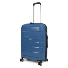 Чемодан Travelite Paklite Mailand Deluxe Bright Blue М на 4 колесах, синий
