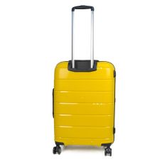 Чемодан Travelite Paklite Mailand Deluxe Yellow М на 4 колесах, желтый