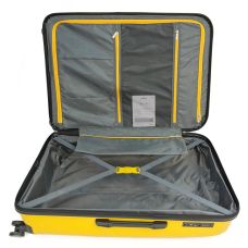 Чемодан Travelite Paklite Mailand Deluxe Yellow М на 4 колесах, желтый