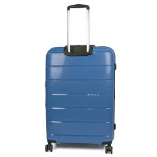 Валіза Travelite Paklite Mailand Deluxe Bright Blue L на 4 колесах, синя
