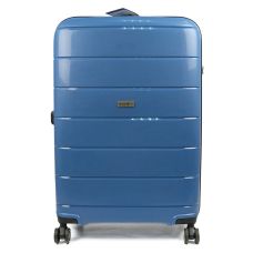 Валіза Travelite Paklite Mailand Deluxe Bright Blue L на 4 колесах, синя