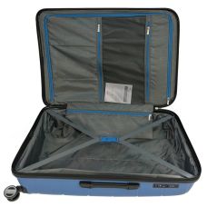 Валіза Travelite Paklite Mailand Deluxe Bright Blue L на 4 колесах, синя