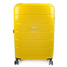 Валіза Travelite Paklite Mailand Deluxe Yellow L на 4 колесах, жовта