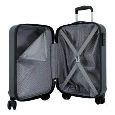 Чемодан Travelite Yamba 8W Anthracite S на 4 колесах, серый