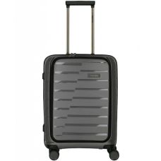 Чемодан Travelite Air Base Anthracite S на 4 колесах для ноутбука 15.6", серый