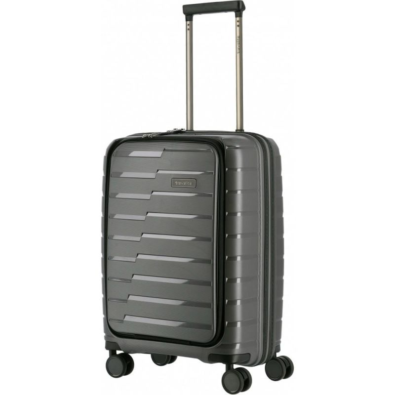 Валіза Travelite Air Base Anthracite S на 4 колесах для ноутбука 15.6", сіра Валіза Travelite Air Base Anthracite S на 4 колесах для ноутбука 15.6", сіра