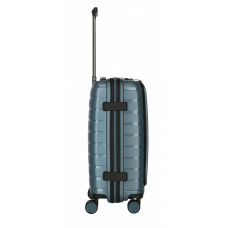 Чемодан Travelite Air Base Iceblue S на 4 колесах для ноутбука 15.6", синий