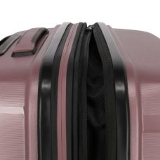 Валіза Travelite Air Base Lilac M exp на 4 колесах, фіолетова