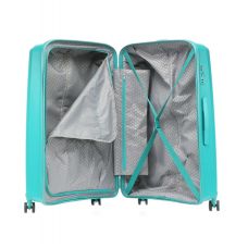Чемодан Travelite Ceris Green L на 4 колесах, зеленый